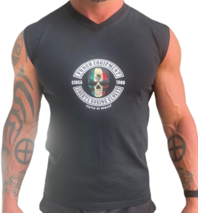 FIGHT TOP - Mexican® SPARRING - BLACK